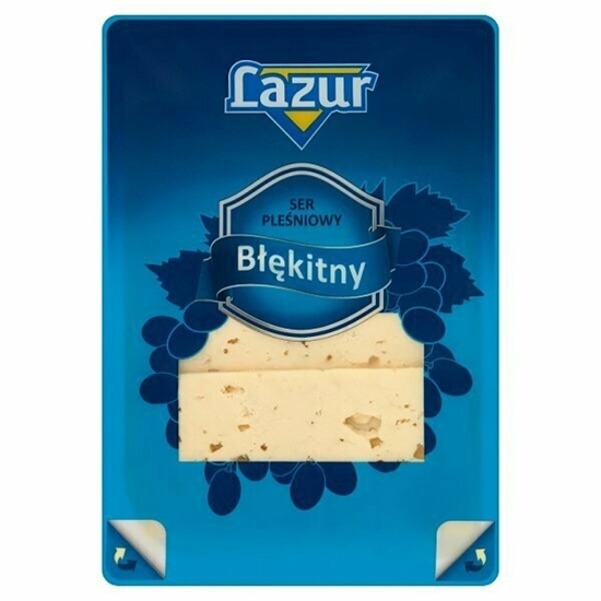 Picture of LAZUR BLUE CHEESE SLICED 100GR